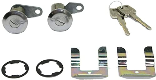BURANIFUSION Door Lock Cylinder Kit for Ford E- E100 F100 WEF0588