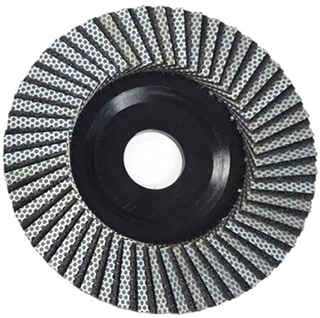 Disco Lamellare Diamantato Da 115 Mm, Applicabile Alla Smerigliatrice Angolare For La Lucidatura Di Vetro, Metallo E Ceramica.(120)