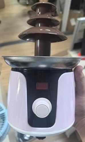 Ftabernam Mini fuente de fondue de chocolate, mini olla de fusión de chocolate para fiestas