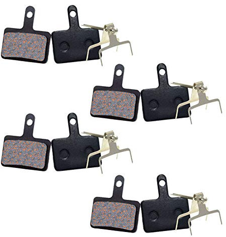 4 Paar Fahrradscheibenbremsbeläge für Shimano M575 M525 M515 T615 T675 M505 M495 M486 M485 M475 M465 M447 M446 M445 M416 M415 M395 M375 M375 M315 M355 C601 C501