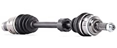 RIDEX Antriebswelle 13D0176 Vorne Rechts Außenverzahnung Radseite: 25 Länge: 632 mm