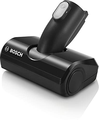 Bosch BHZUMP Mini Turbo Nozzle for Hard to Reach Areas, Suitable for All Unlimited Cordless Vacuum Cleaners, Vehicle Interior Cleaning, Turbo Brush, Power Nozzle, Accessories, Black