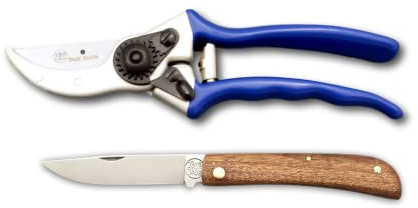 KIT GIARDINAGGIO FORBICE MANICO ALLUMINIO T22 - COLT. TASCA 231 MOGANO