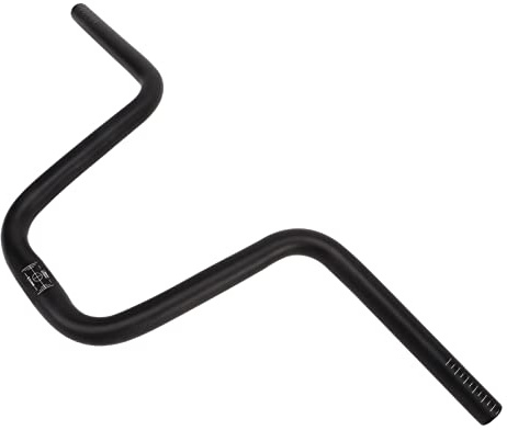 Manillar Bicicleta, 25,4mmx580mm Elevador Manillar Bicicleta Barra Elevadora Para Bicicleta De Montaña Manillar Extralargo para Conducción Cómoda, Negro, 210mm / 8,3Zoll Altura
