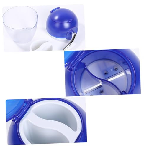 BESTonZON Manueller Eiszerkleinerer Für Haushalt Eiszerkleinerungsmaschine Für Sommer Slush-Maker Ohne Strom Zum EIS Zerkleinern Farbe Zufällig