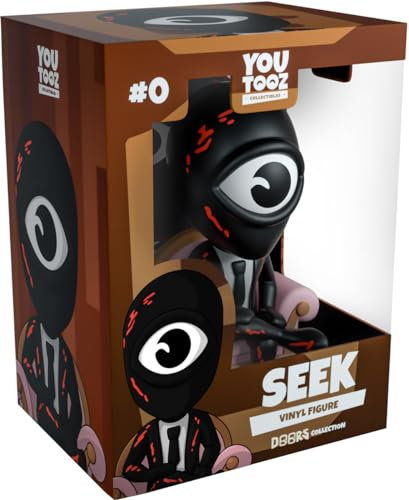 You Tooz Seek Doors 4.2 Figure Doors Seek Action Figure Based on The Video Game Doors Collectible