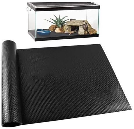 Teksome Bodenbelag für Bärtagame-Tanks, Reptilienteppich - Reptilien-Tank-Liner - Rutschfester Bartagamen-Tankboden für Haustier-Terrarium-Auskleidung, Reptilienzubehör