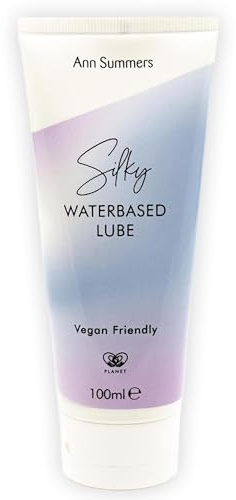 Ann Summers Silky Water Based Lube (100ml) – Smooth Water Based Lubricant Gel to Reduce Friction – Vegan-Friendly, Paraben-Free & Kind to Skin – Long-Lasting Bedroom Lubricant for Comfort & Glide