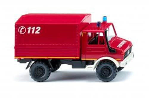 Wiking 086160 H0 Einsatzfahrzeug Modell Mercedes Benz Feuerwehr Unimog U 1700 L