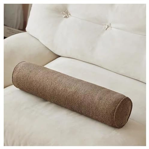 Yekuhe Kissenrolle Nackenkissen Nackenrollenkissen Kissen Rolle, Unterstützung Rückenkissen Bolster Kissen für Hals, Beine, Rücken, Bett(Color 4,20x100cm)