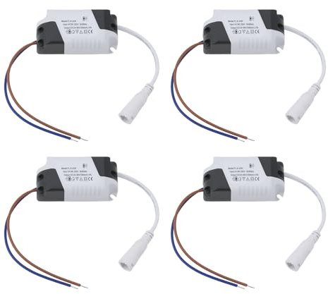 EMSea Fuente de alimentación de panel LED de 8 a 24 W, transformador de conductor, fuente de alimentación no aislada, 24-86 V, 280 mA para reflector, luz de techo, luz de calle, 75 x 34 x 20 mm