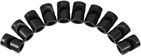 IWOWHERO 10pcs Wire Fixing Buckle for Swag Pendant Hook Ceiling Wall Hook Holder for Hanging Lighting Fixture DIY Electric Cable Cord Clamp