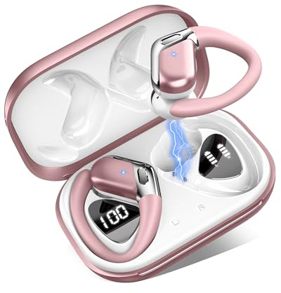 Matast Cuffie Bluetooth, Auricolari Bluetooth 5.4 Sport, 50 Ore Cuffie Wireless In Ear Cancellazione Rumore ENC e 4 HD Mic, IP7 Impermeabile Senza