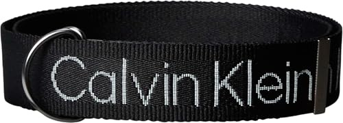 Calvin Klein Herren Double D-ring Webbing Belt 40mm Lv04d7120g Gürtel
