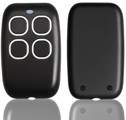 Télécommande Universelle Portail de 250 à 915 MHz Universel Multifréquence 4 en 1 Porte Garage Rolling Code Programmable Telecommande avec Batterie Compatible avec Came TOP432EA TOP432NA TOP432EE