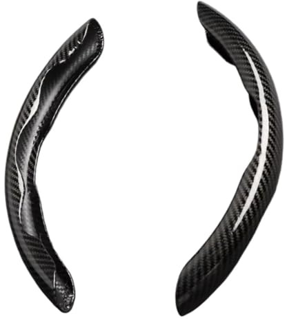 Auto Lenkradbezüge Lenkradbezug Für Peugeot 206 308 307 207 208 3008 407 508 2008 Lenkradbezug(Black)