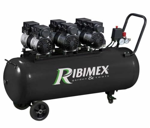 D-Work - Compressore elettrico 3 CV 100 l, ad alte prestazioni, ideale per officine e fai da te