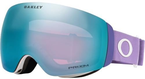 Oakley Flight Deck Medium Lilac w Prizm Sapphire Snow Goggle