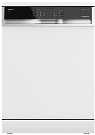 Cecotec Lave-Vaisselle Indépendante 60 cm Bolero Aguazero 6600 Faible Consommation, 14 Couverts, 8 Programmes, 44 Db avec Mode Confort Wash, Filtre Antibactérien et Système Bws, Blanc