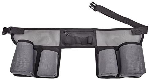 Voiakiu 5 Housekeeping Waist Belt | Waist Belt with Pockets | Garden Tool Belt with Pockets, Caddy for Cleaning Products, Adjustable Waist Belt for Men and Women