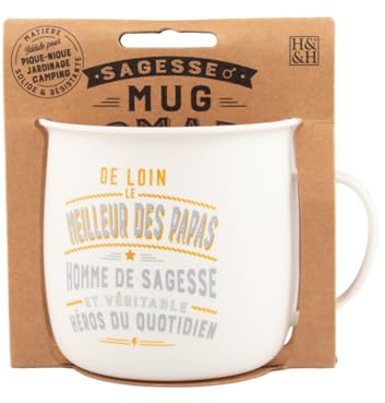 MUG NOMADE - Taza de té y café personalizada mejor papá, regalo para hombre