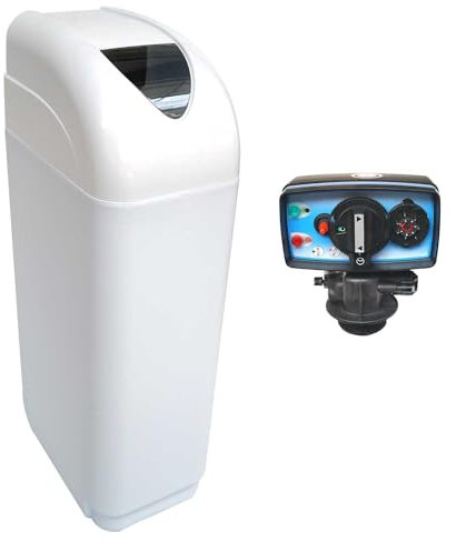 Descalcificador 25l Fleck 5600 Mc Cronométrico Mecánico Descalcificador De Agua Domestico