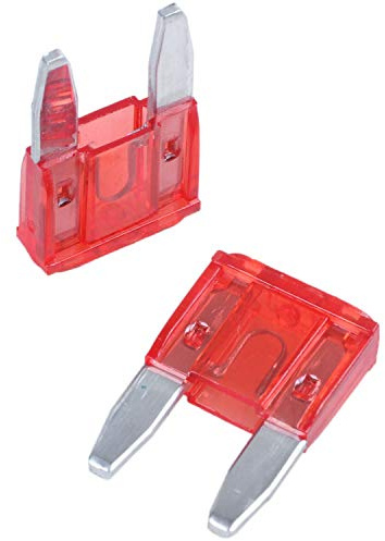 Fangxuee 60 Pzs 10A 10ª Fusibles de Hoja Mini de Auto Rojo para Coche