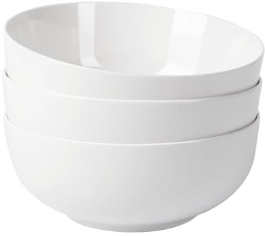 BOJHGO Copas De Helado Juego de 3 uds de Cuencos de Porcelana for Helado, Cuencos de cerámica for Cereales, Sopa, Ensalada, Pasta, preparación, arroz, Helado, microondas