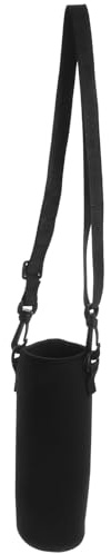ANDRESLAD Housse de Protection Néoprène pour Gourde avec Sangle Étui Isolant Souple pour Bouteille Eau Tasse à Café Randonnée et Voyage