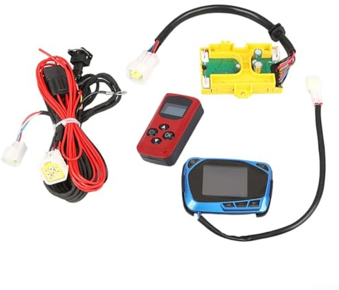 Per scheda di controllo da 5-8 kW, kit scheda madre riscaldatore diesel da 12 V con interruttore LCD e telecomando, montaggio per riscaldatori di parcheggio diesel ad aria, installazione rapida