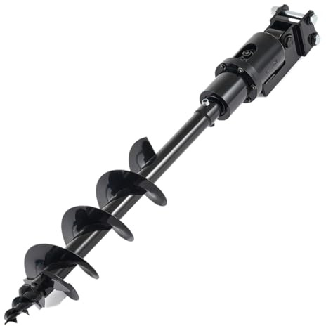 Trivella idraulica a coclea da 200 mm - Attacco for miniescavatore for piccoli escavatori da 1-2 tonnellate