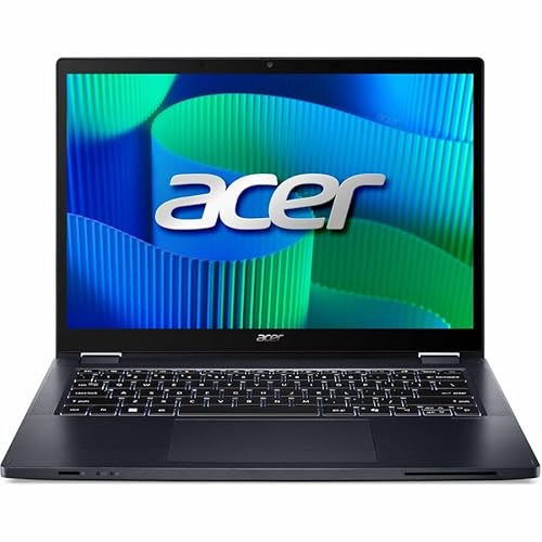 Acer TravelMate P4 Spin 14 TMP414RN-54 TMP414RN-54-53MW Portátil convertible 2 en 1 con pantalla táctil de 14 pulgadas - WUXGA - 60 Hz - Intel Core Ultra 5 125U - 16 GB - SSD de 512 GB - Teclado