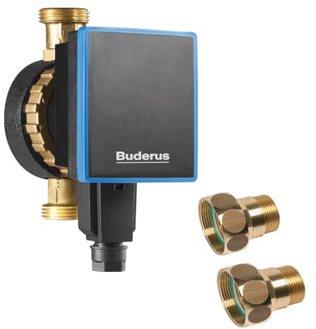 Buderus Logafix BUZ Plus 15 A.3 Zirkulationspumpe mit Verschraubung 1/2 x 15i x 1