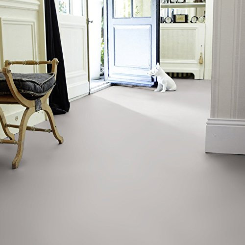 livingfloor® PVC Bodenbelag Fotohintergrund Einfarbig Uni Grau 2m Breite, Länge variabel Meterware, Größe:19.00x2.00 m