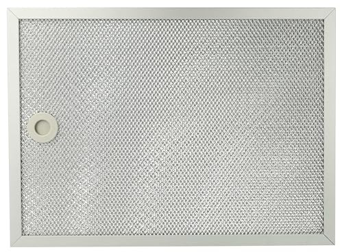 vhbw Filter Metallfettfilter kompatibel mit AEG 8060D-M | 8090D-M Dunstabzugshaube - 31,7 x 23,25 x 0,9 cm, Metall
