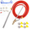 Rdutuok Pressure Washer Sandblasting Kit Wet sandblasting kit for Pressure Washer with Replacement Nozzle Tips,Protect Glasses,1/4 Inch Quick Disconnect Up to 5000 PSI