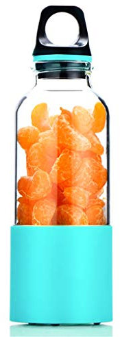 SHALOLY Frullatore Portatile da 500 ml Mini spremiagrumi Elettrico Cup Orange Maker Frullatore frullatore Estrattore di Succo Verdure Frullatore di Frutta (C)