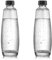 Sodastream Carafe en Verre pour Machine à Eau Pétillante Duo, Transparente, Bouteille en Verre Compatible Lave-vaisselle, 1 L (Lot de 2)