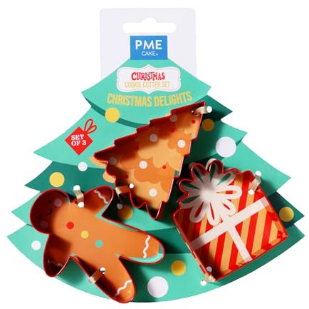 PME Noël Emporte-pièces - Délices de Noël (3 pièces)