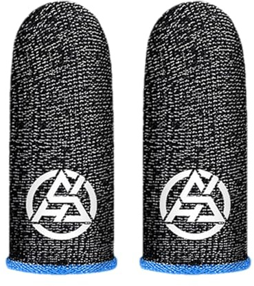 Generisch Game Mobile Finger Sleeve – Packung Mit 6 Finger Sleeves Für Gamings | Anti-Schweiß-Daumenärmel Für Mobiles Gamings | Atmungsaktive Gamings-Fingerhandschuhe Für Spieleliebhaber