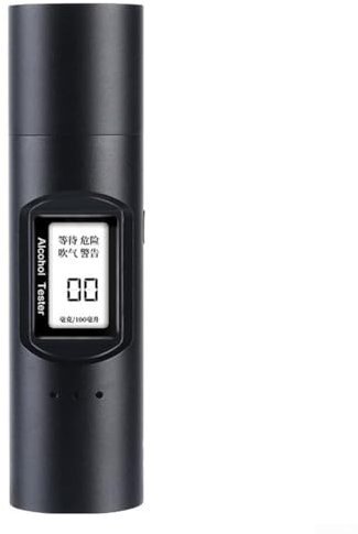 babominimer Alcohol Sensor,Alcohol Breathalyzer,Portable Alcohol Breath Tester, High Accuracy Alcohol Detector And LCD Display,Rechargeable Alcohol Breath Test Device