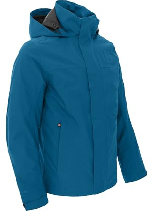 Bergson KAJAANI 3in1 Doppeljacke | Herren Regenjacke - Premium Herren 3in1 Doppeljacke mit herauszippbarer Stepp-Innenjacke, Normalgrößen, 100% wasserdicht (20.000 mm Wassersäule) & verschweißte Näht