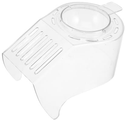 BESTOYARD Acrylic Cover Replacement for Popcorn Machine Lid Splash Prevention Easy Clean Secure Fit for Hot Air Popcorn Maker