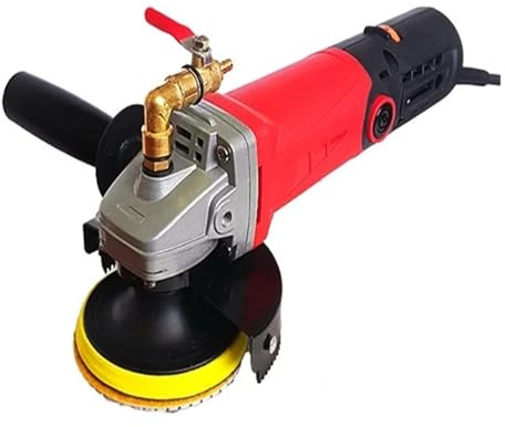 Máquina amoladora eléctrica, pulidora de piedra húmeda, pulidora de inyección de agua for piedra de suelo de mármol y granito Multifunción(Set 1)