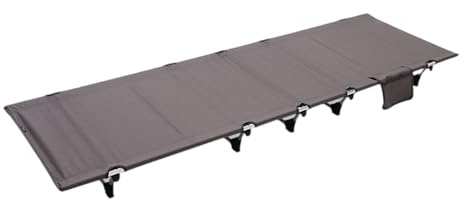 AMISENK Lettino da campeggio portatile esterno singolo semplice letto pieghevole leggero sonno letto per pesca escursionismo lettino sonno