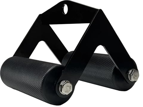 GSXLZ latsdragstång V-bar kabelmaskinfästen, latsdragbilagor, dubbla D-handtag, fitnessstudio-handtag för vikt(1)