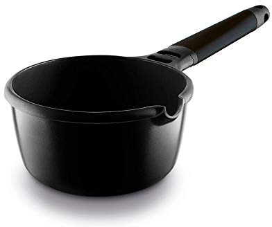 Castey - Cazo Inducción 18 cm Mango Negro