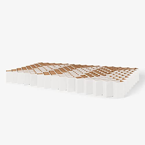 ROOM IN A BOX Familienbett (240|260|270|300 cm x 200|220 cm): Nachhaltig, TÜV-geprüft, schadstofffrei, flexibel (Weiß, 300 x 200 cm)