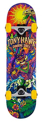 Tony Hawks SS 360 Completo Utopia Mini Skateboard, 7.25 IN