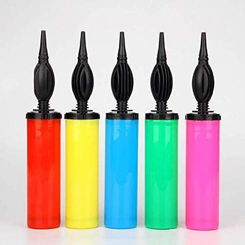 2pcs e-shop2door Manual Balloon Hand Pump for Balloons & Balloon Arch | Balloons Pump with Multi-Fit Nozzle